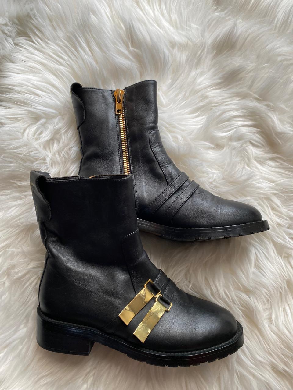 Genuine Leather Fashion Boots