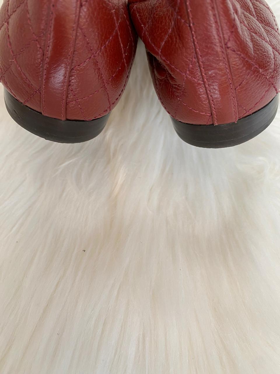 pump leather shoes